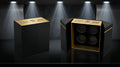 Luxury Custom Printed Black & Gold Gift Box | Premium Packaging Box