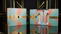 Premium Iridescent Custom Perfume Gift Box
