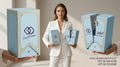 Luxury Blue Perfume Box | Premium Custom Packaging