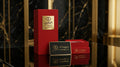 Premium Custom Printed Red Gift Box | Luxury Red & Gold Packaging Box