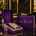 Premium Custom Printed Perfume Box | Luxury Purple Packaging with Gold Finish