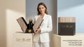Luxury Perfume Gift Box | Premium Wooden Finish Packaging
